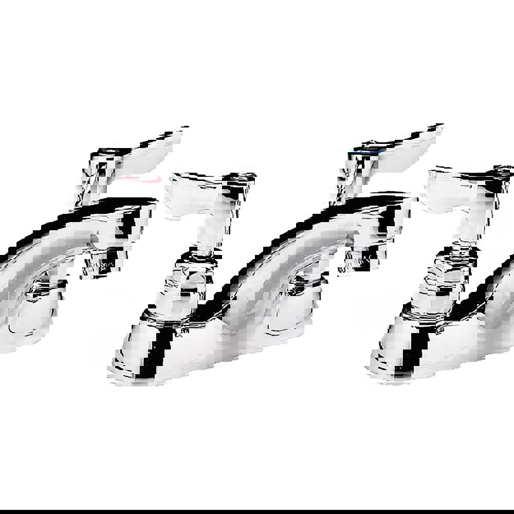 Lavatory Faucets; Inlet Location: Back ; Spout Type: Standard ; Inlet Pipe Size: 0.5 in ; Inlet Gender: Male ; Maximum Flow Rate: 1.5 ; Mounting Centers: 4 (Inch)